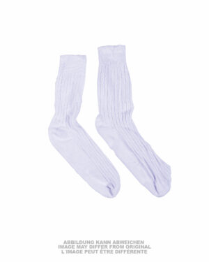 BW SPORTSOCKE WEISS M.FROTTEESOHLE GEBR.