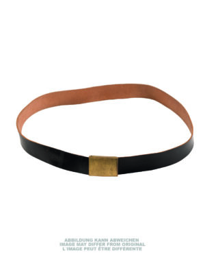 BW HOSENGÜRTEL LEDER MARINE GEBR.