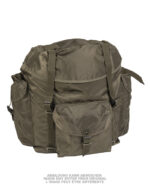 ÖSTERR.FELDRUCKSACK M.TRAGEGEST.OLIV NEUW.