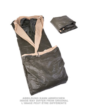 BELG.2-MANN ZELT M.ÜBERZELT O.GESTÄNGE OLIV GEBR.