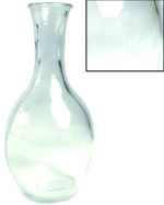 ITAL.GLASKARAFFE 1L M.GRAVUR NEUW.