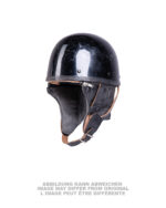 NVA MOTORRADHELM A.A. HALBSCHALE SCHWARZ GEBR.