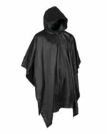 PONCHO VINYL SCHWARZ