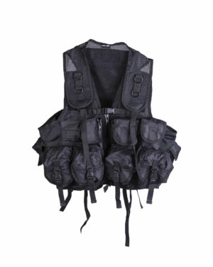 EINSATZWESTE TACTICAL (9 TA.)SCHWARZ