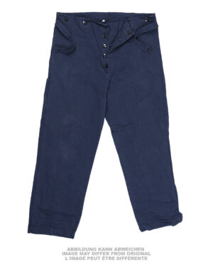 BW MONTEURHOSE BLAU GEBR.
