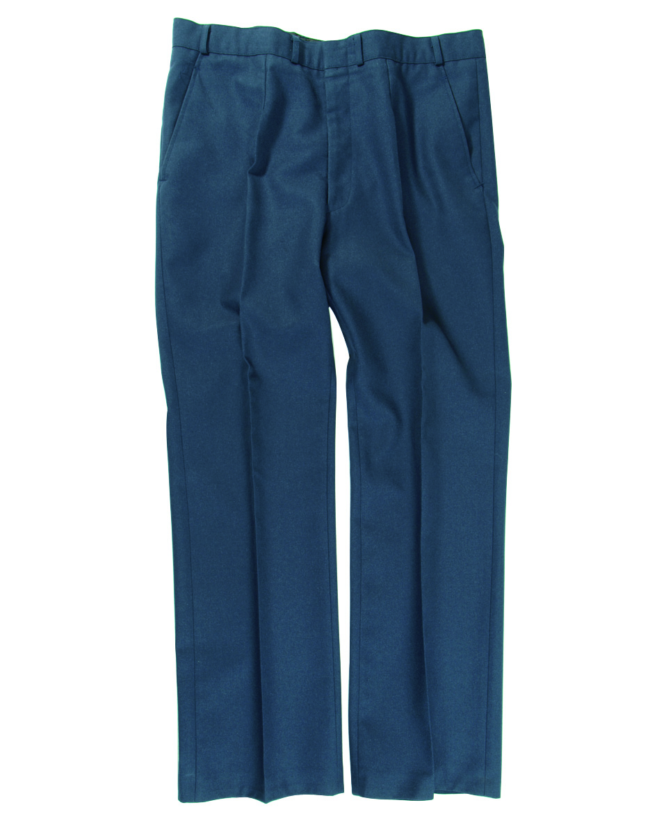 BW UNIFORMHOSE LW BLAU/GRAU GEBR.