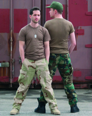 US BDU FELDHOSE W/L GEBR.
