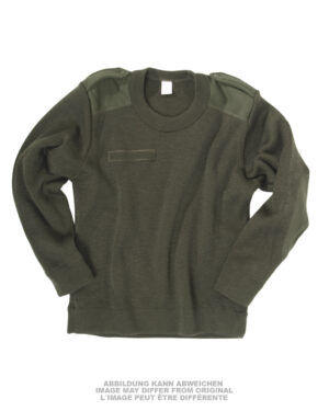 FRANZ.COM.PULLOVER OLIV GEBR.