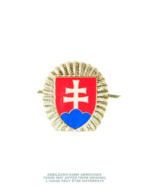 CZ MÜTZENABZEICHEN SILBER/GOLD GEBR.